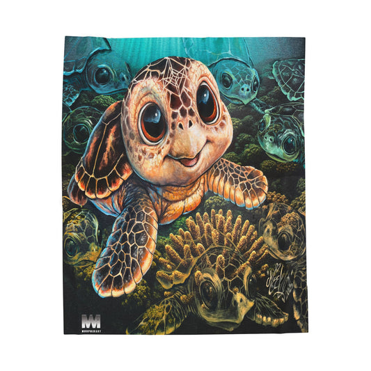 Beneath the Surface Plush Blanket