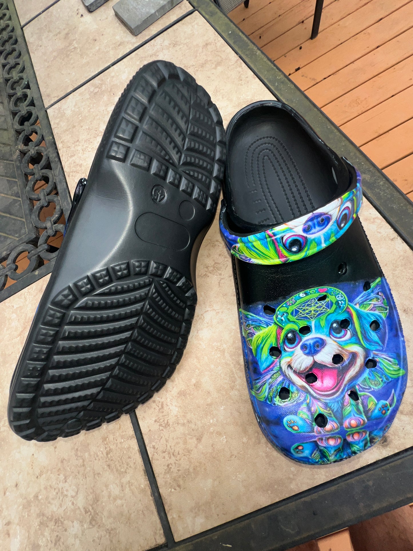 Space Pupperfly - Crocs