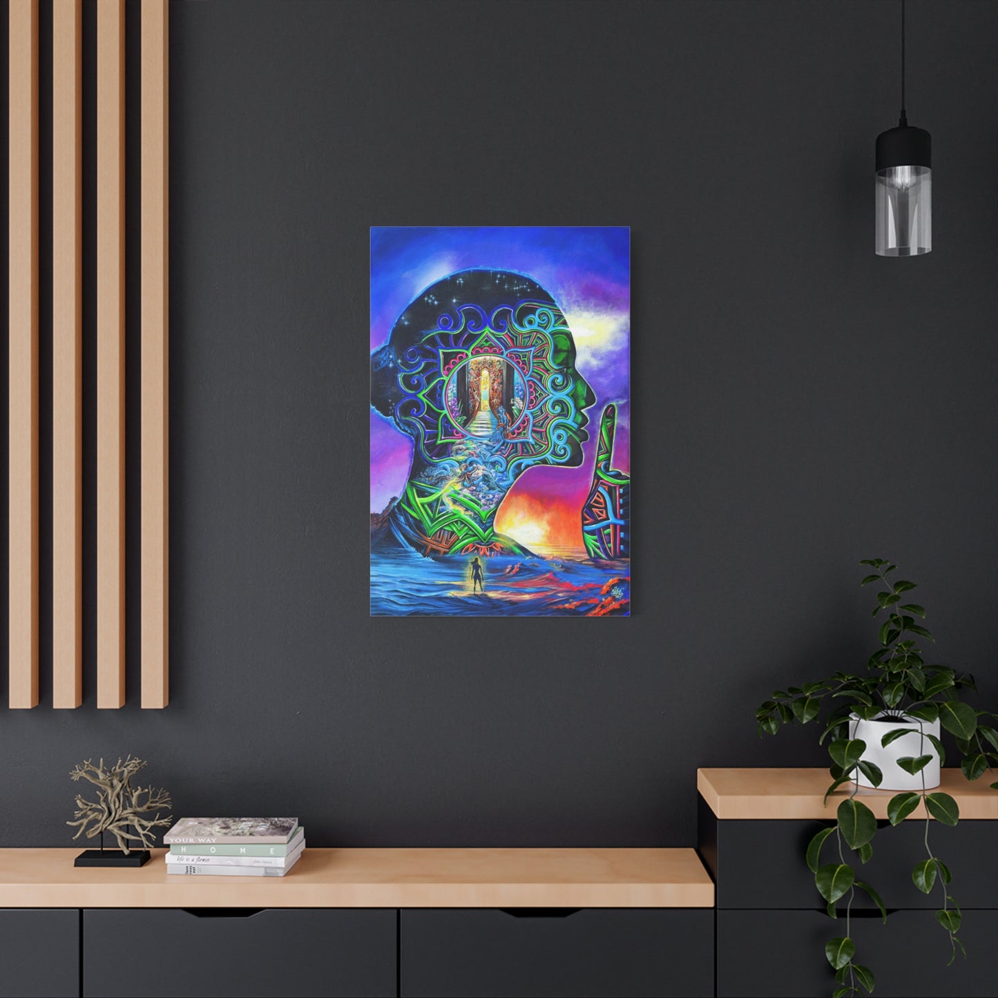 Doorway Deep Within - Canvas Print