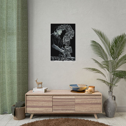 Dave Tipper Portrait - Fine Art Prints