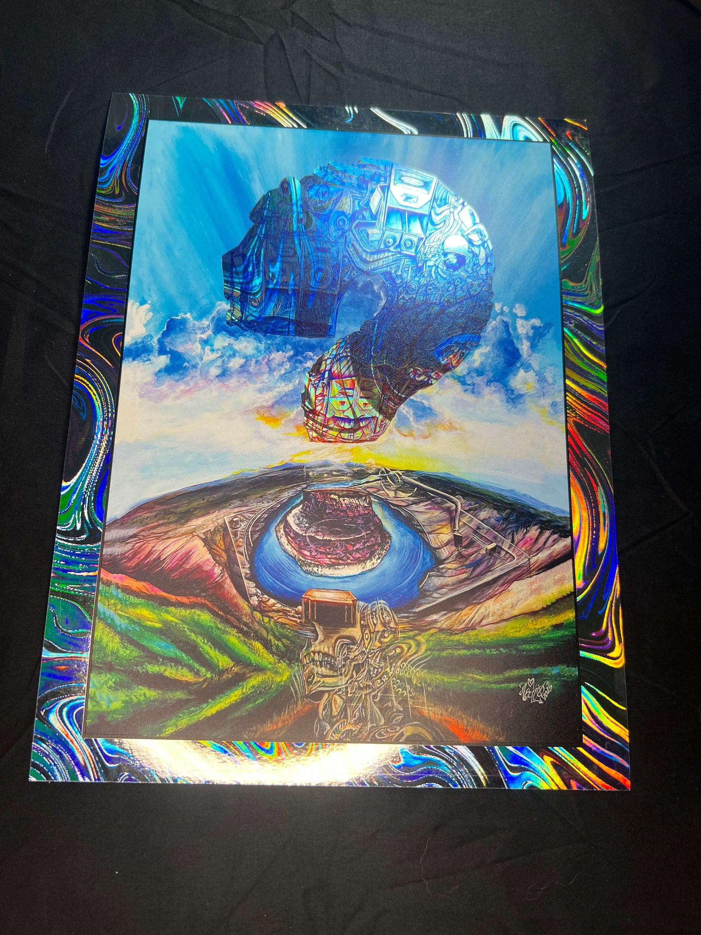 THE FINAL SUNSET Limited Edition Holographic Poster