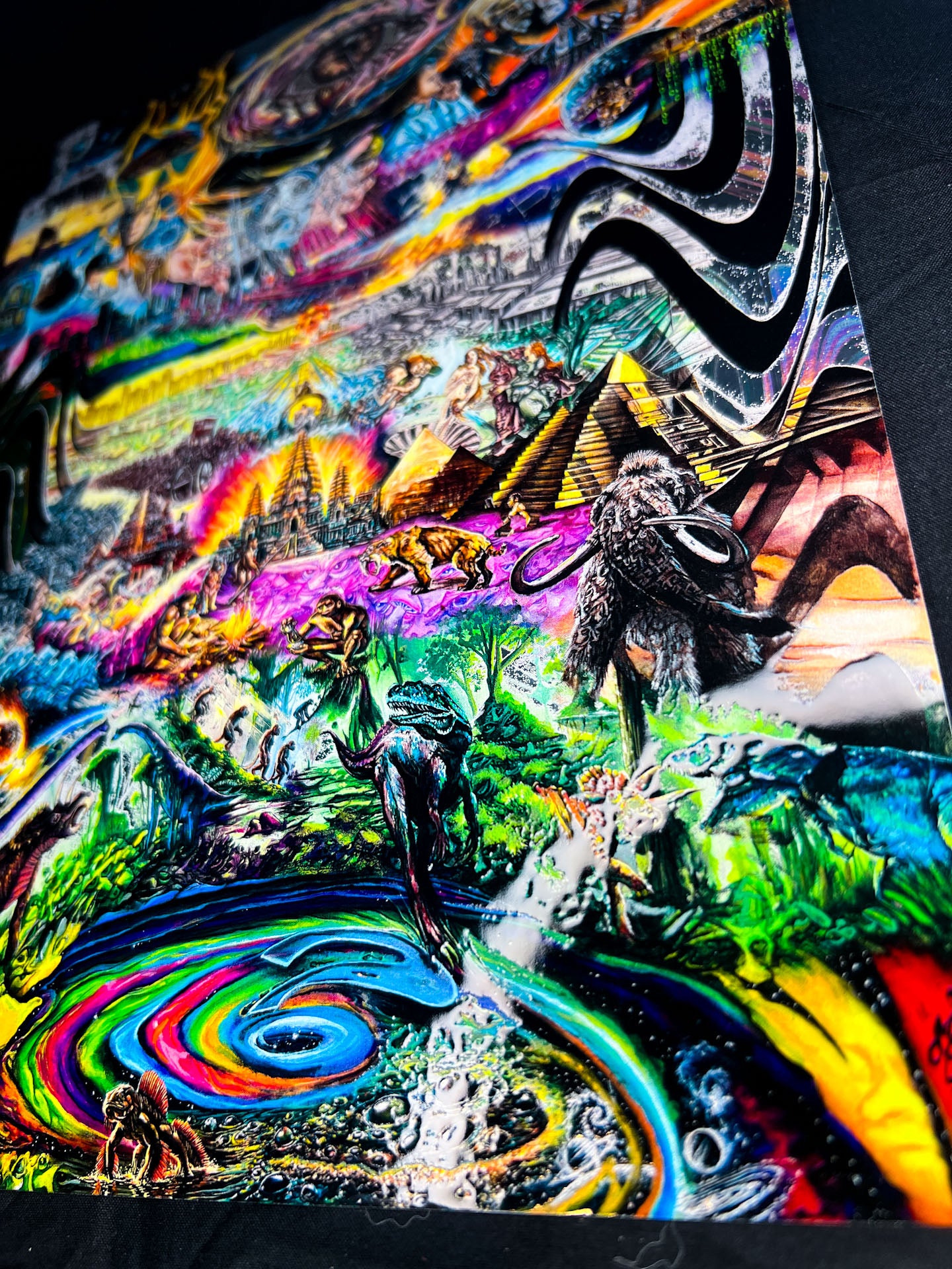 EVOL 
Limited Edition Textured Holographic Poster