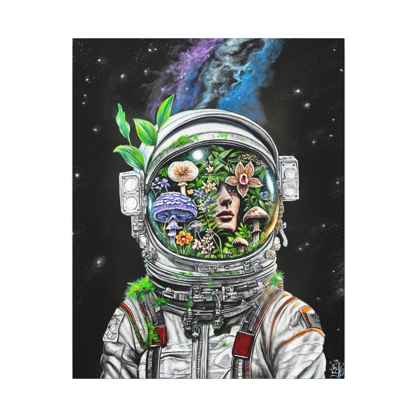 Mushronaut - Canvas Print