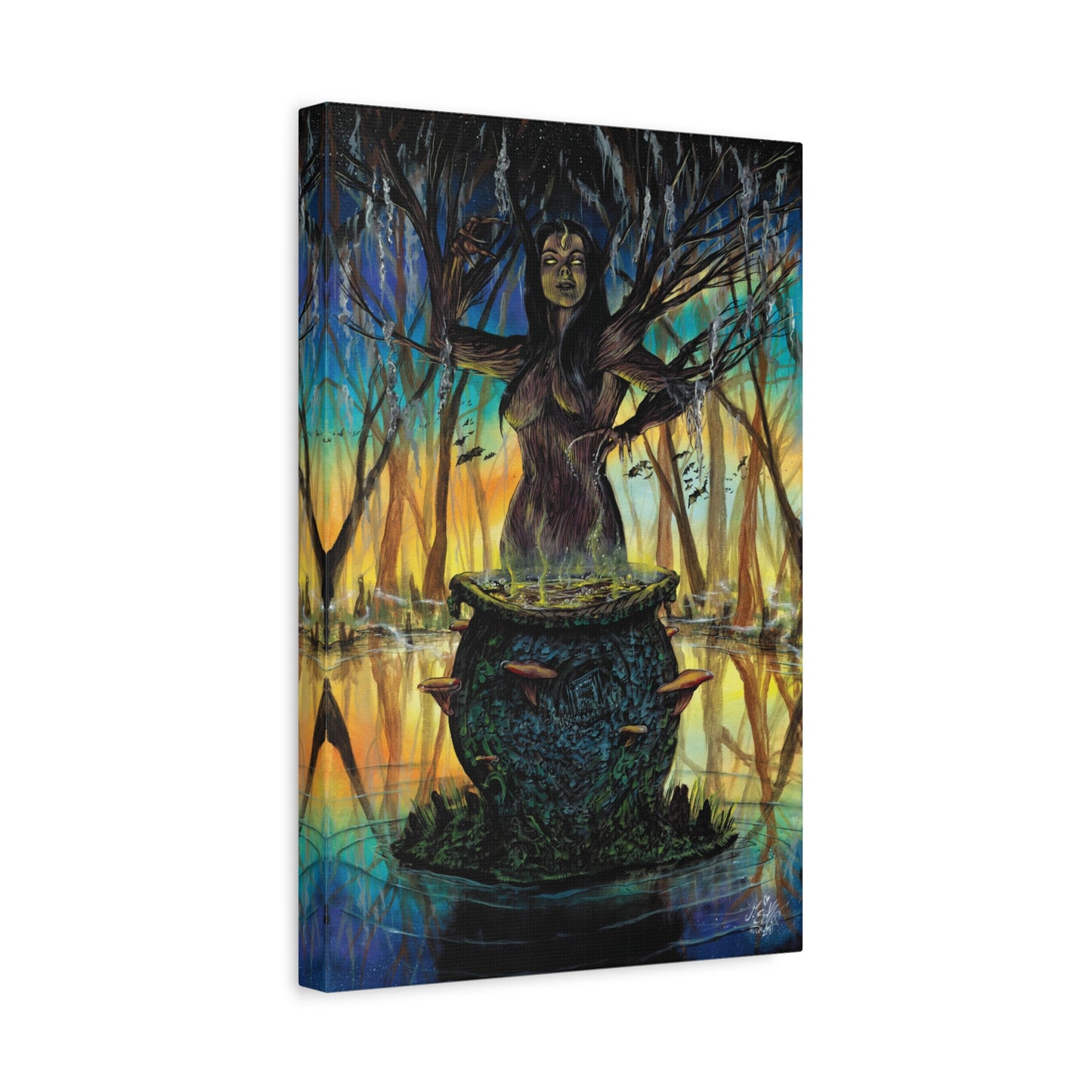 Suwannee Witch - Canvas Print