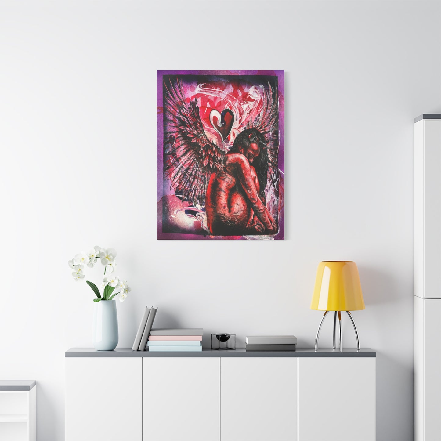 Dark Cupid - Canvas Print