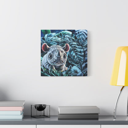 Rhinobody Cares? - Canvas Print