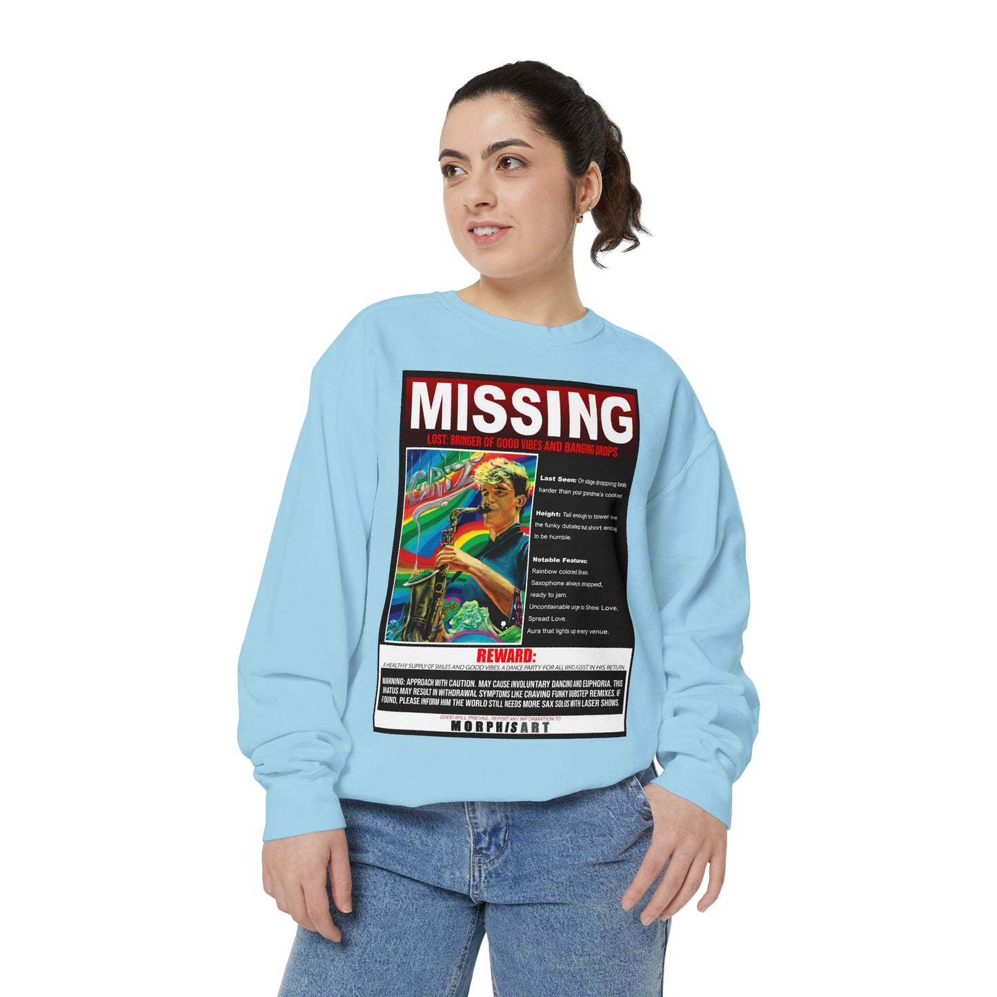 Missing GRiZ - Crewneck Sweatshirt