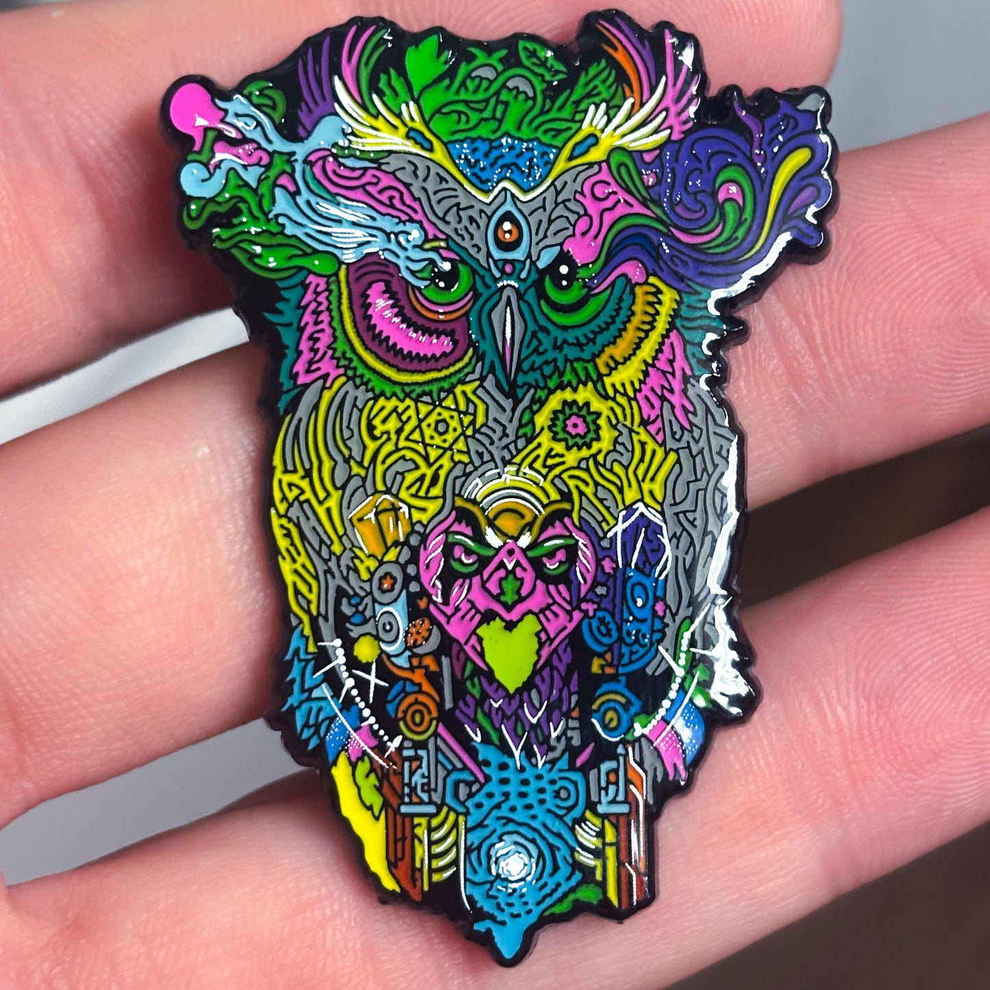 Owl Forest - 2” pins