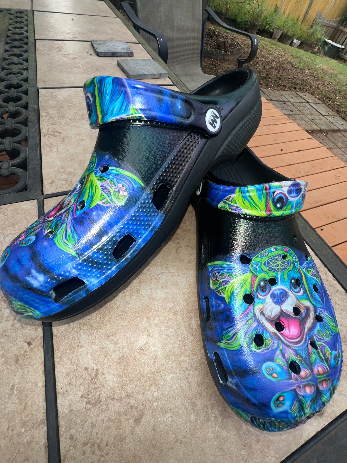 Space Pupperfly - Crocs