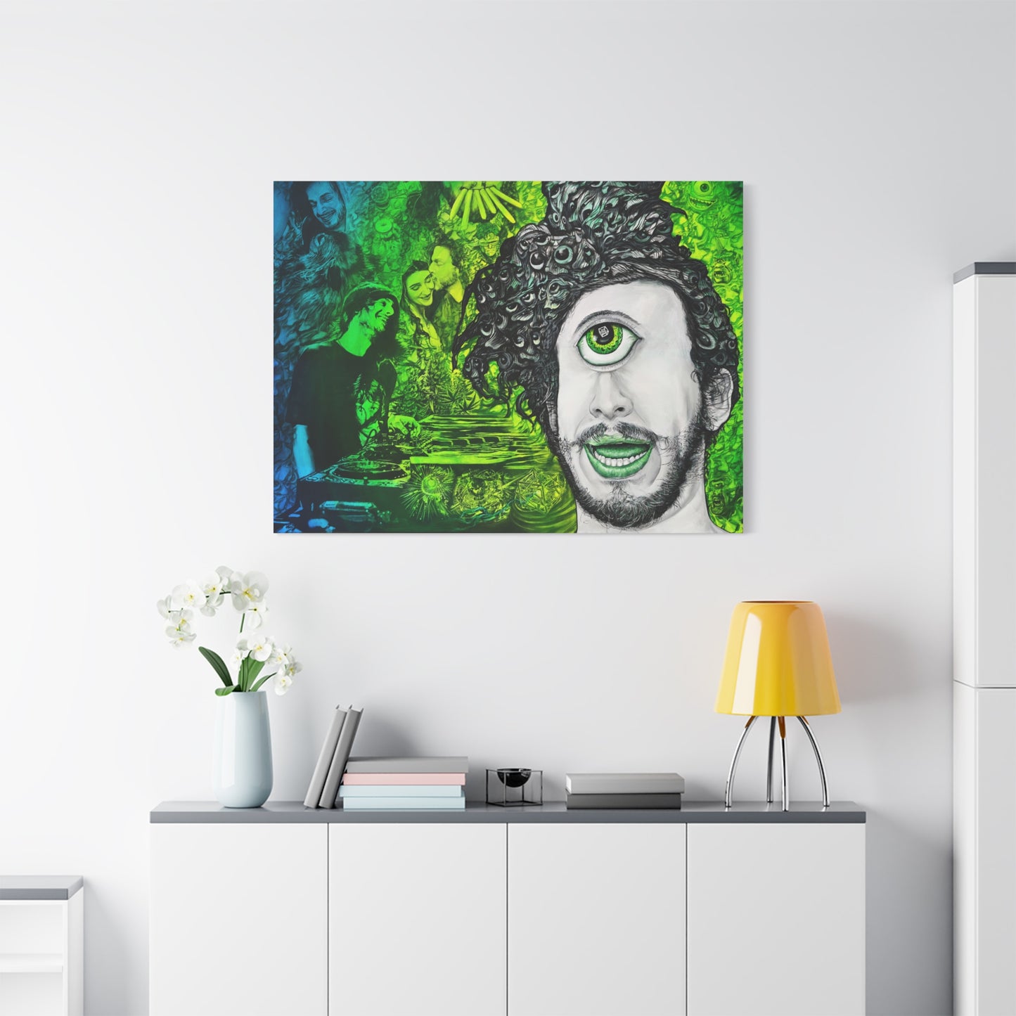 Cyclops VIP (Subtronics Tribute) - Canvas Print