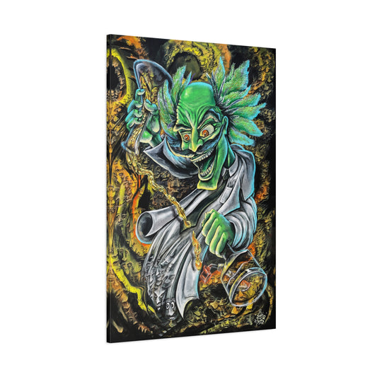 Mad Dabbingtist - Canvas Print