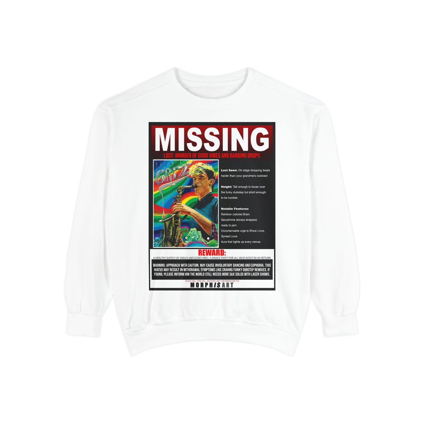 Missing GRiZ - Crewneck Sweatshirt