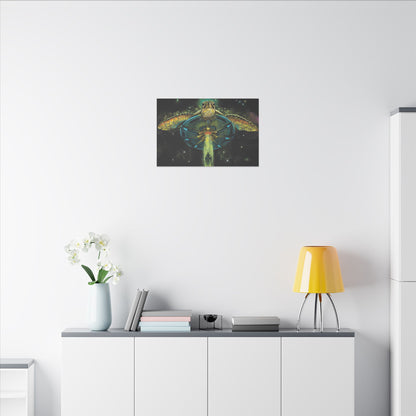 Turtle Abduction - Canvas Print