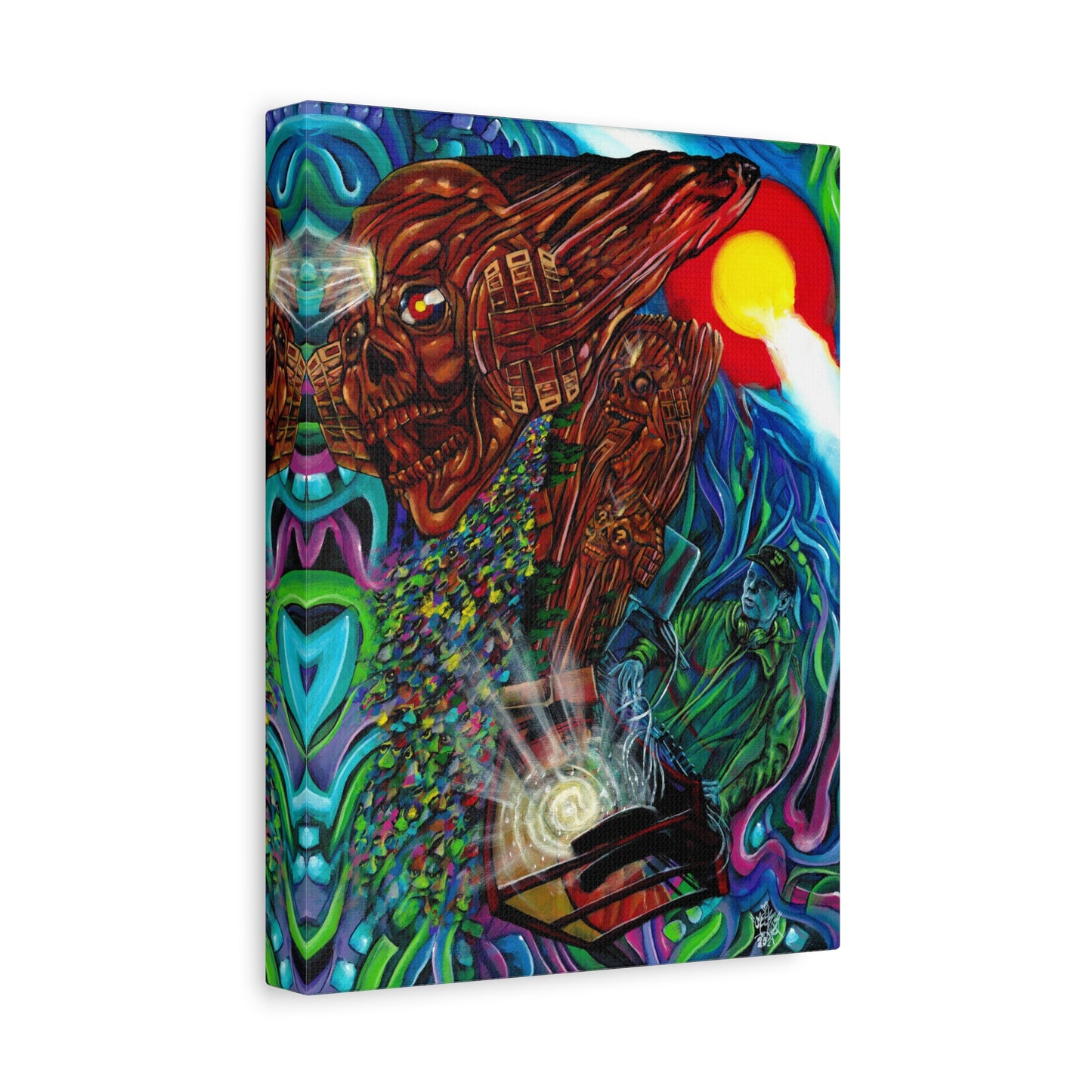 Tipper Rocks - Canvas Print