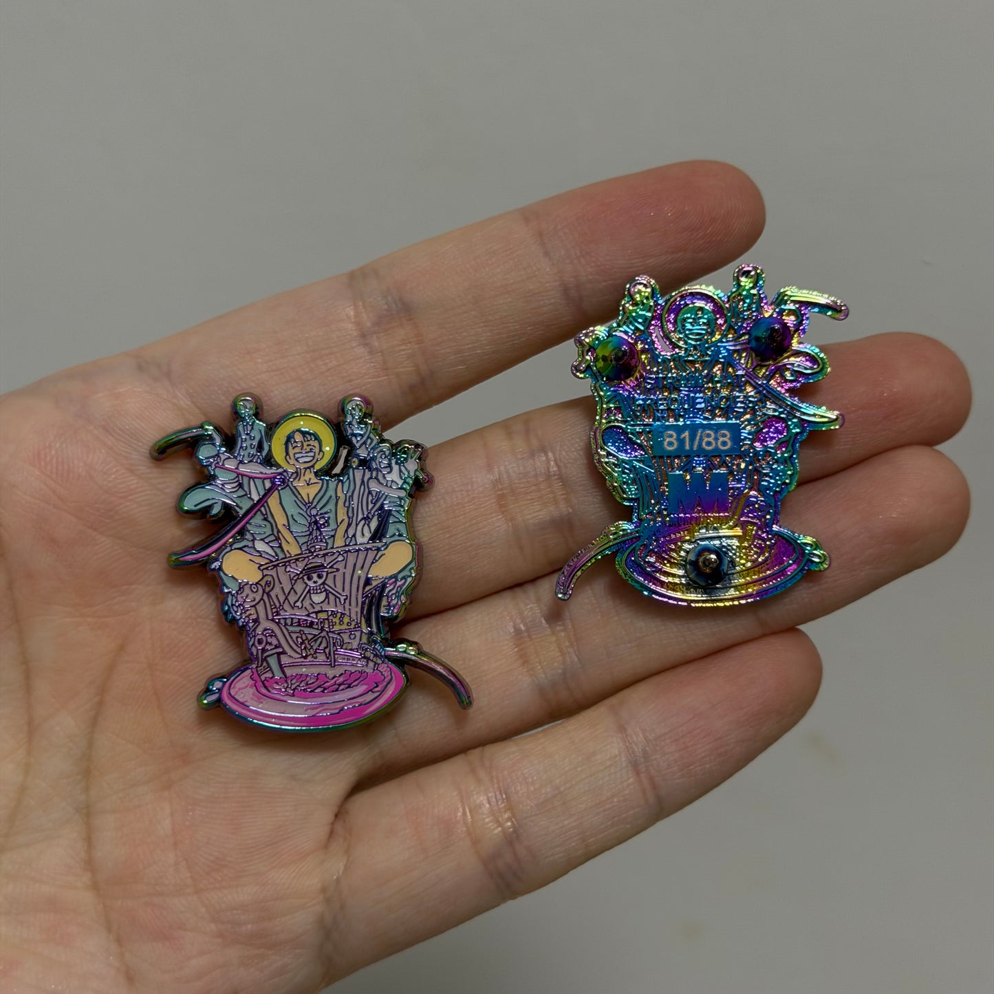 Straw Hat Frequencies 1.5" Pin