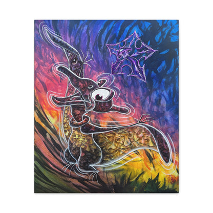 Lost Lands Before Time Petrie - Canvas Print