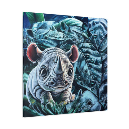Rhinobody Cares? - Canvas Print