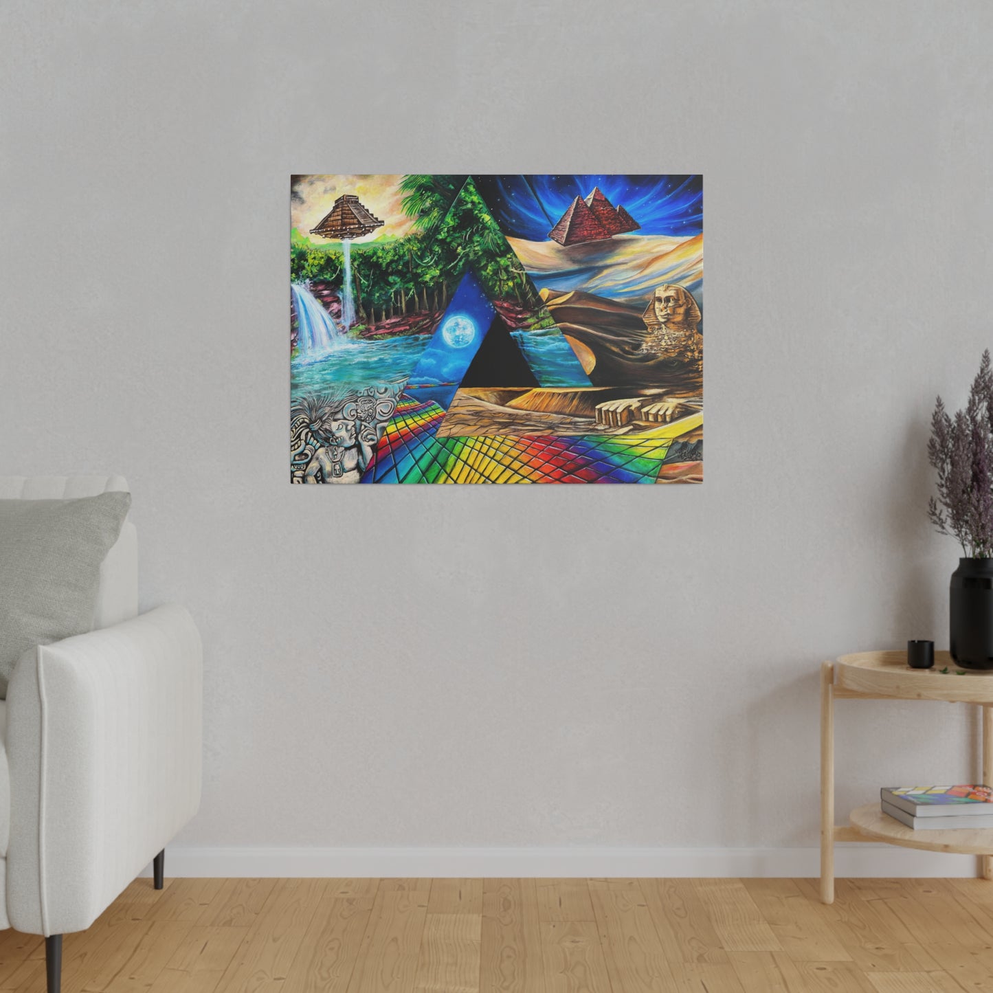 Ancient Aliens - Canvas Print