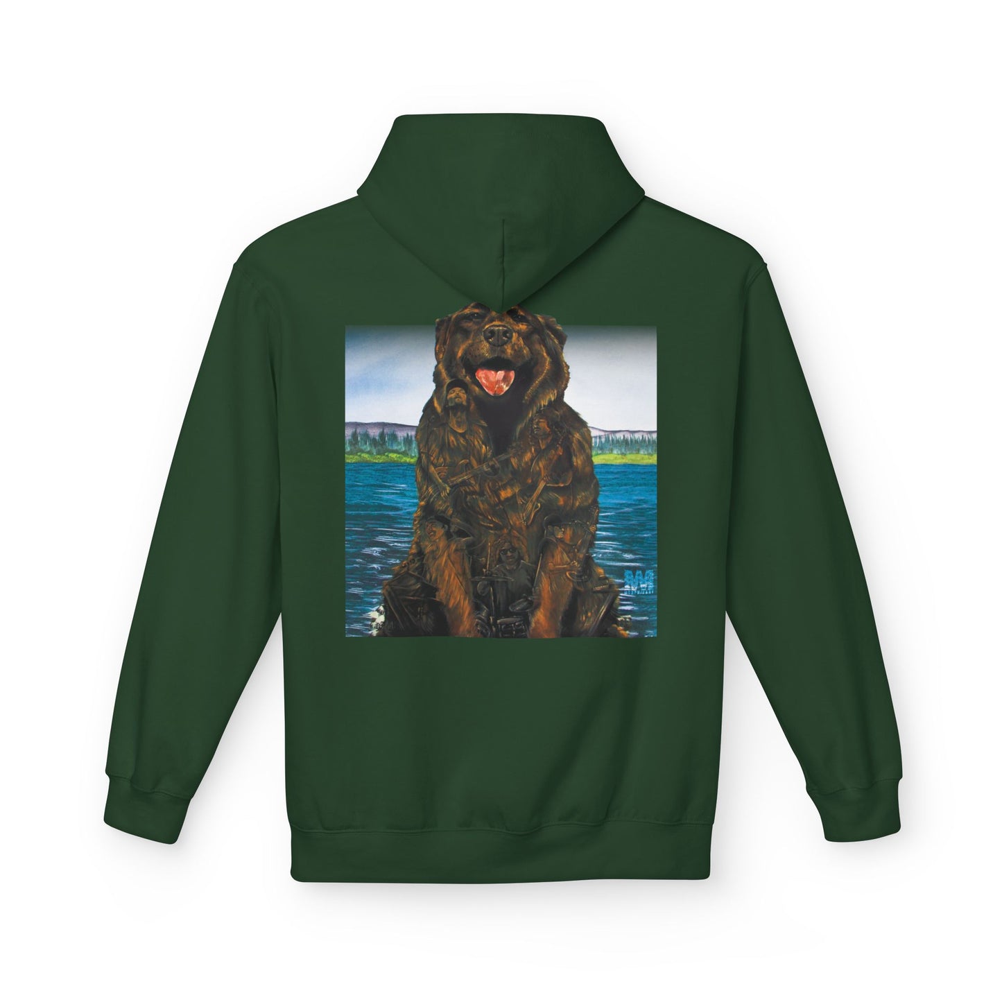Cocoa the Tour Dog – Stick Figure Tribute Hoodie (Limited Edition)
