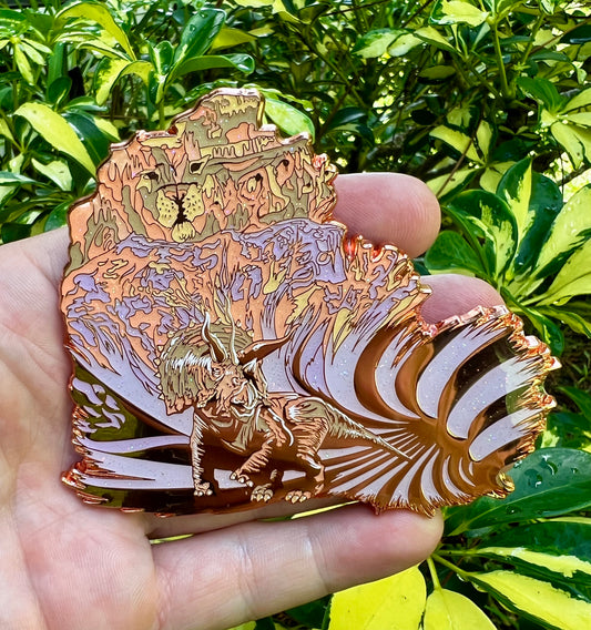 Lost Lands Triceratops - Pin