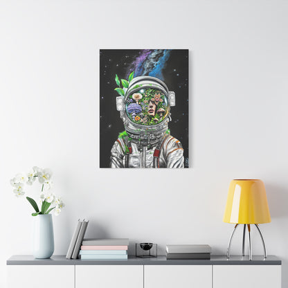 Mushronaut - Canvas Print