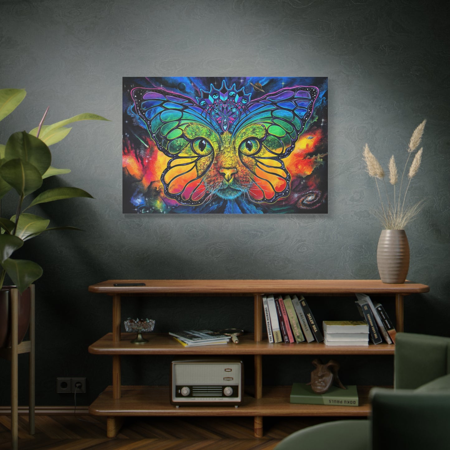 Space Catterfly - Canvas Print