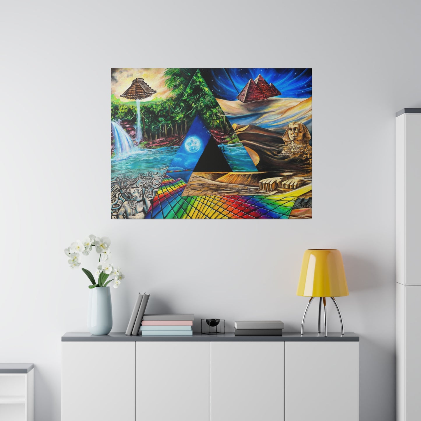 Ancient Aliens - Canvas Print