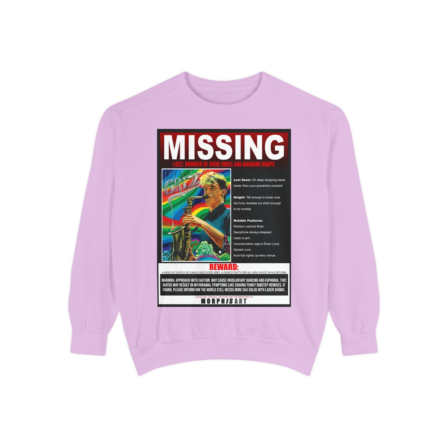 Missing GRiZ - Crewneck Sweatshirt