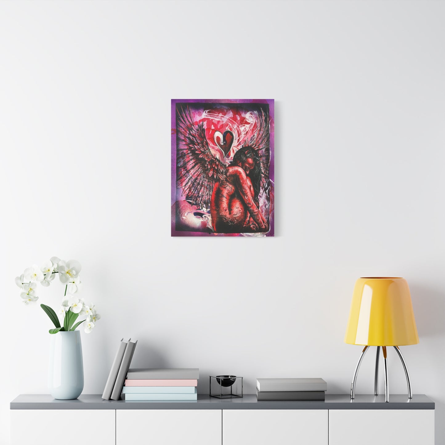 Dark Cupid - Canvas Print