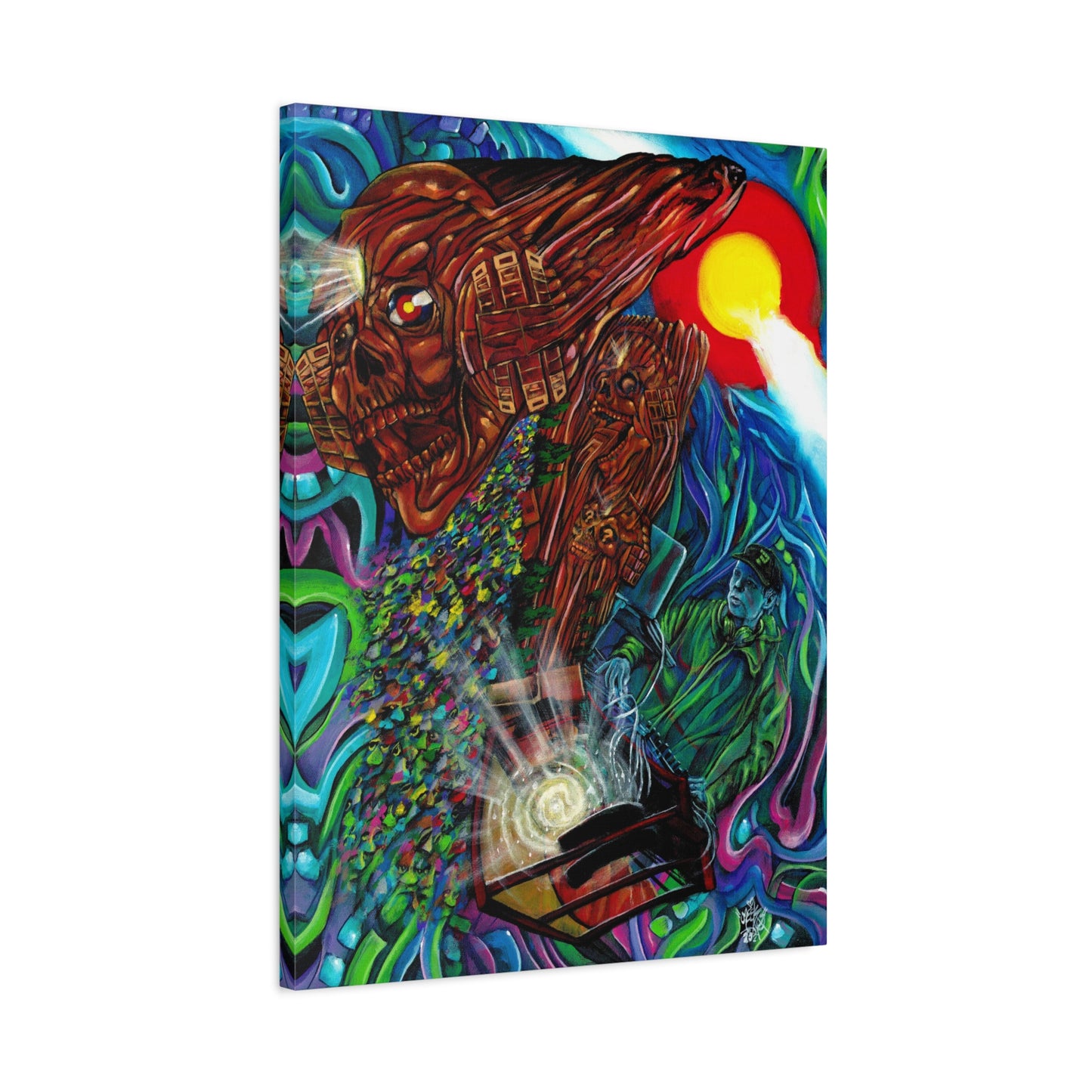 Tipper Rocks - Canvas Print