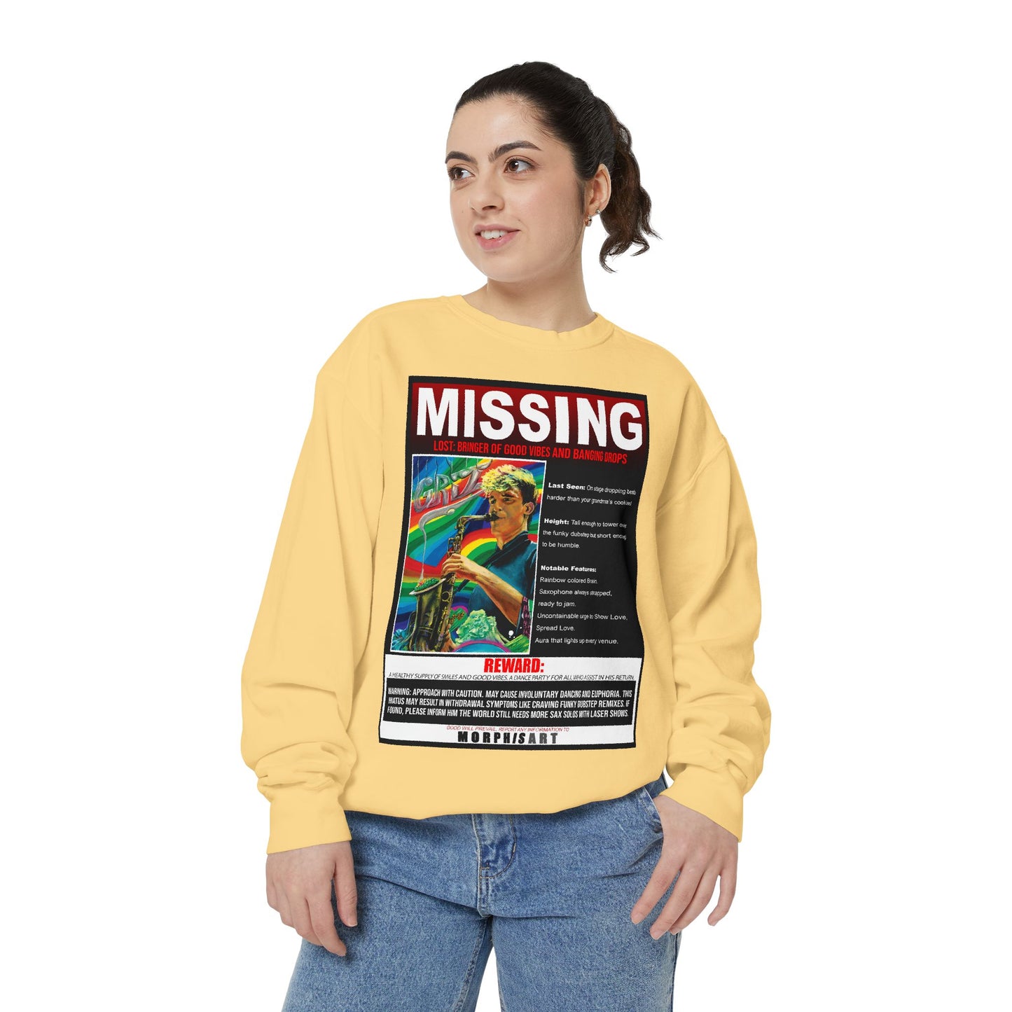 Missing GRiZ - Crewneck Sweatshirt