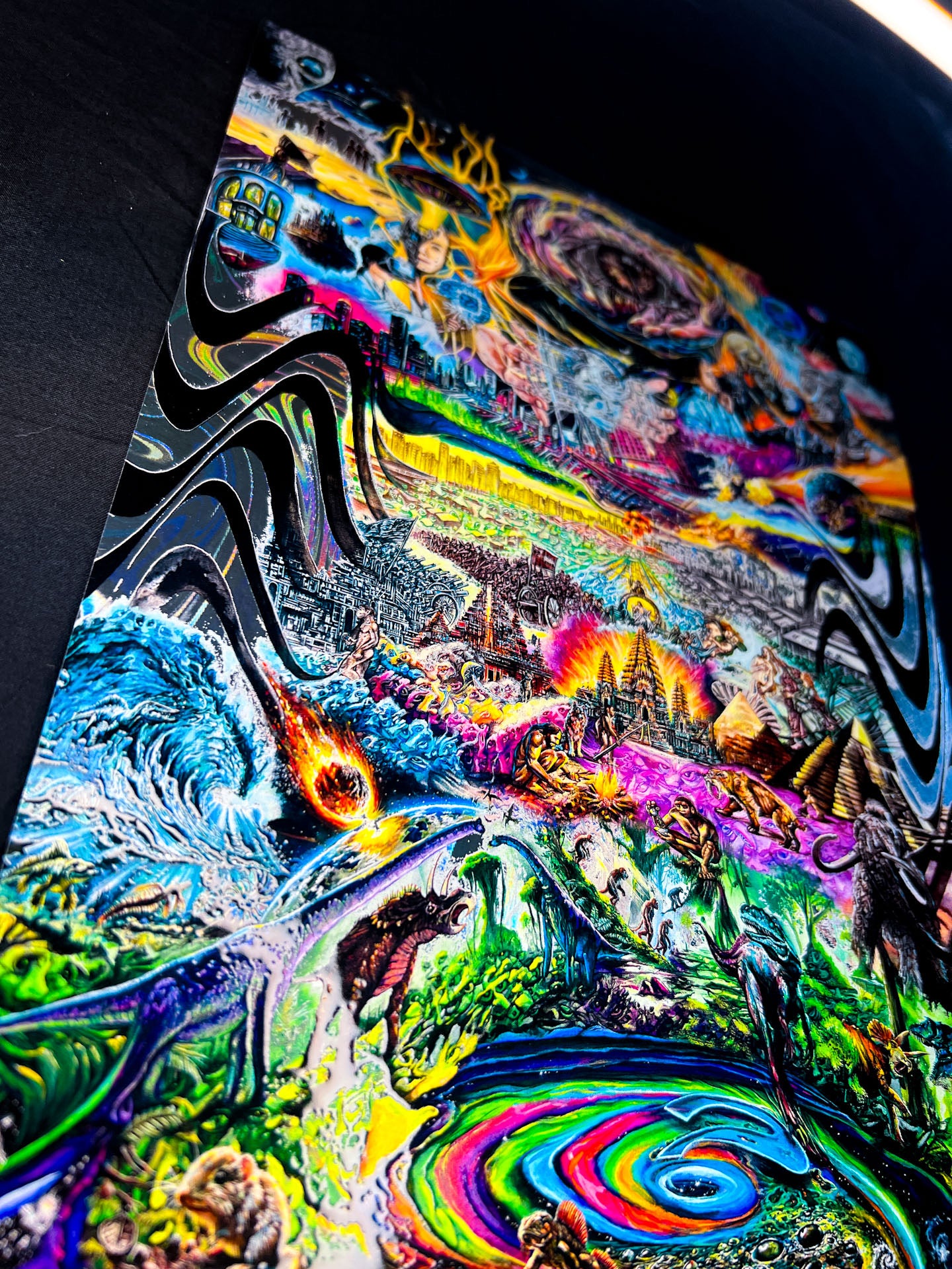 EVOL 
Limited Edition Textured Holographic Poster