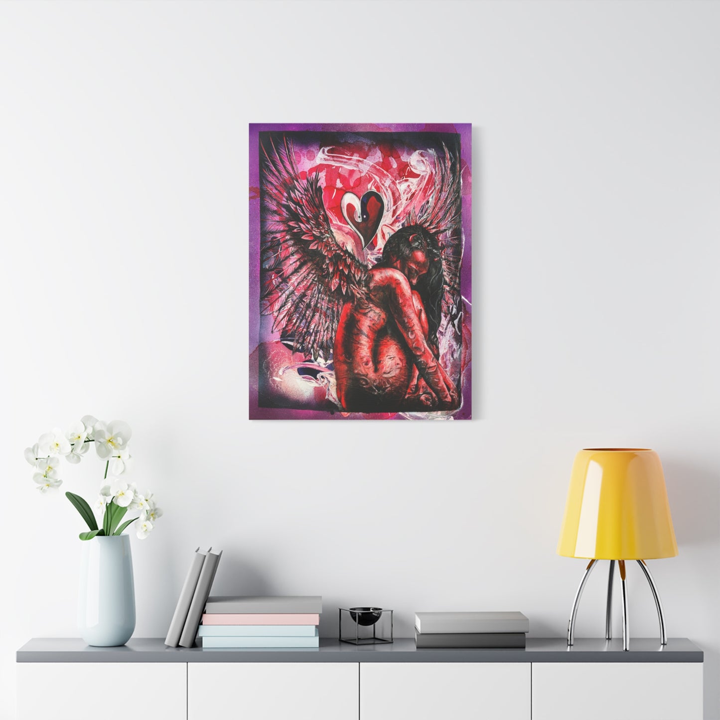 Dark Cupid - Canvas Print