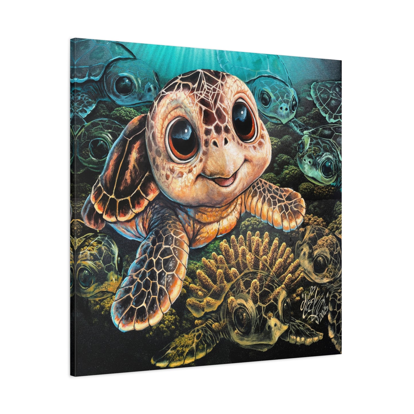Beneath The Surface - Canvas Print