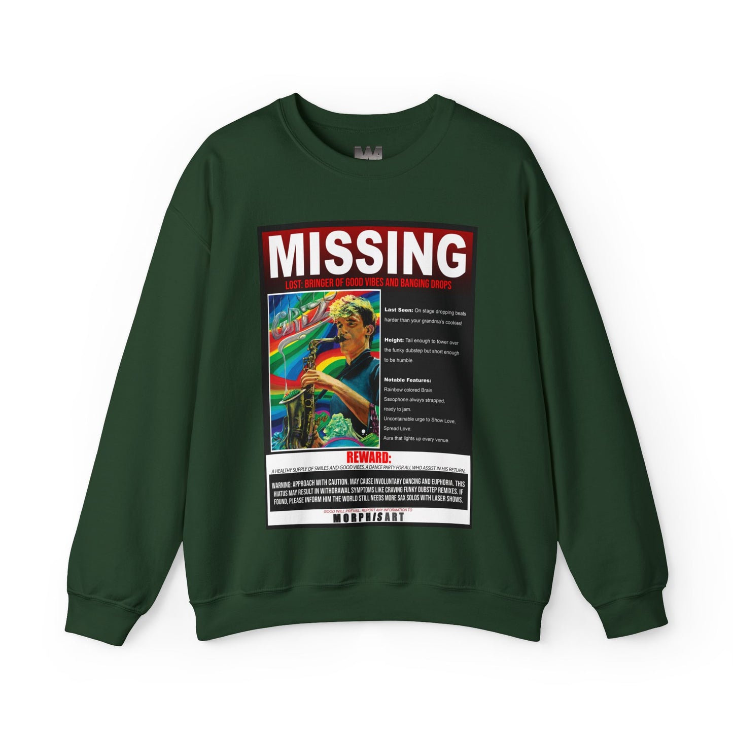 Missing GRiZ Crewneck Sweatshirt