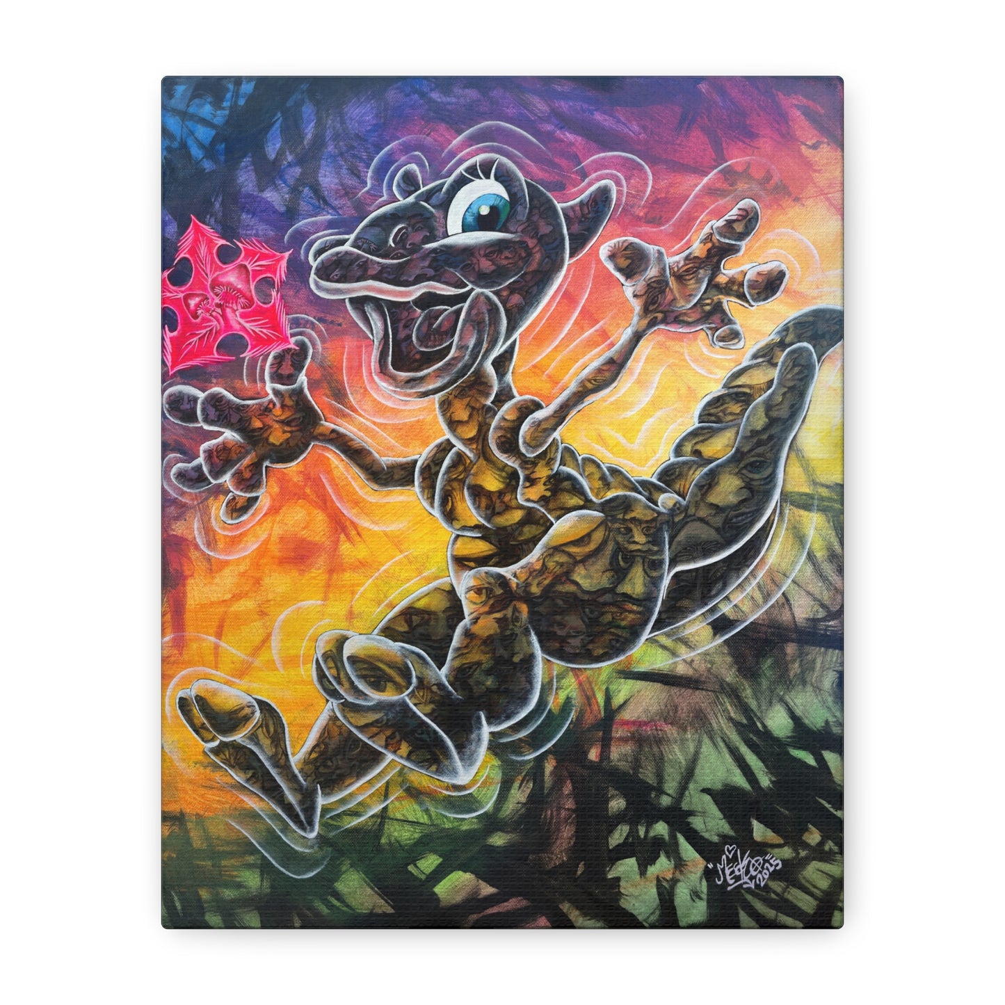 Lost Lands Before Time Ducky - Canvas Print