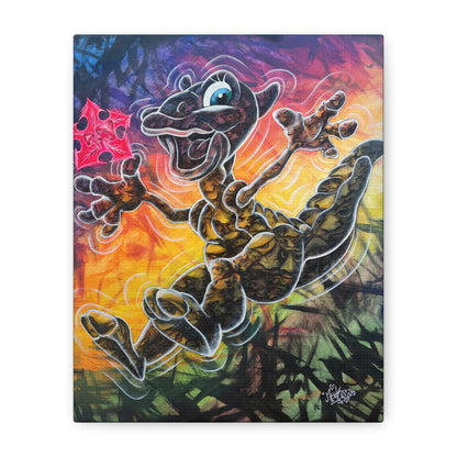 Lost Lands Before Time Ducky - Canvas Print