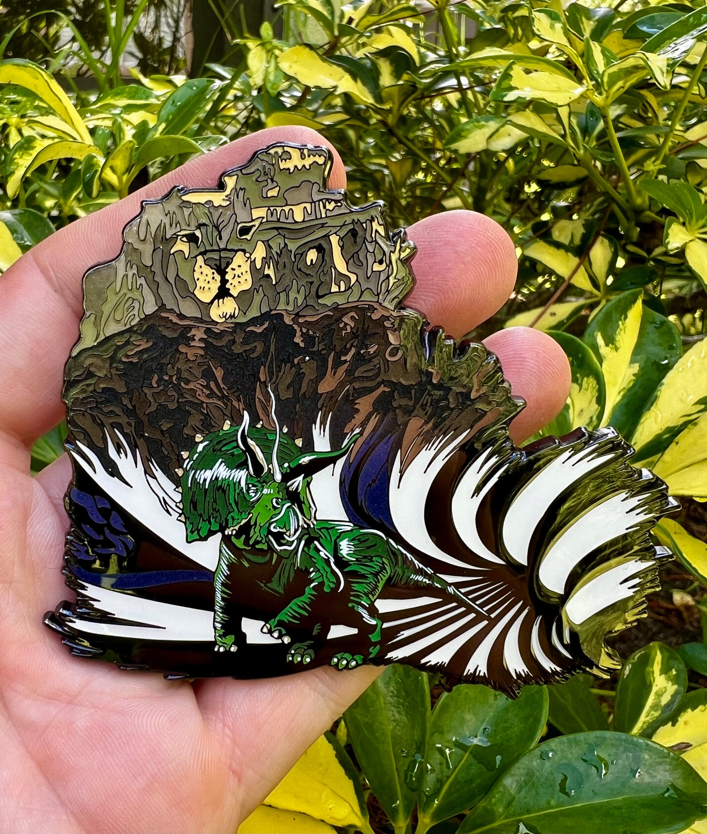 Lost Lands Triceratops - Pin