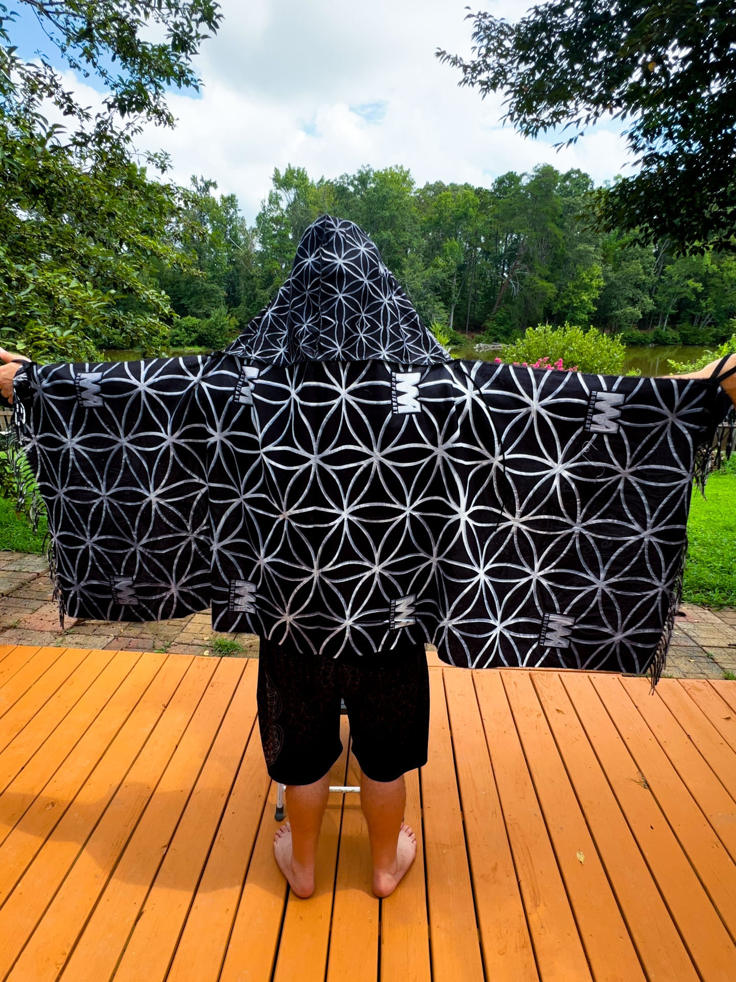 Rebuilding Time - Hooded Pashmina