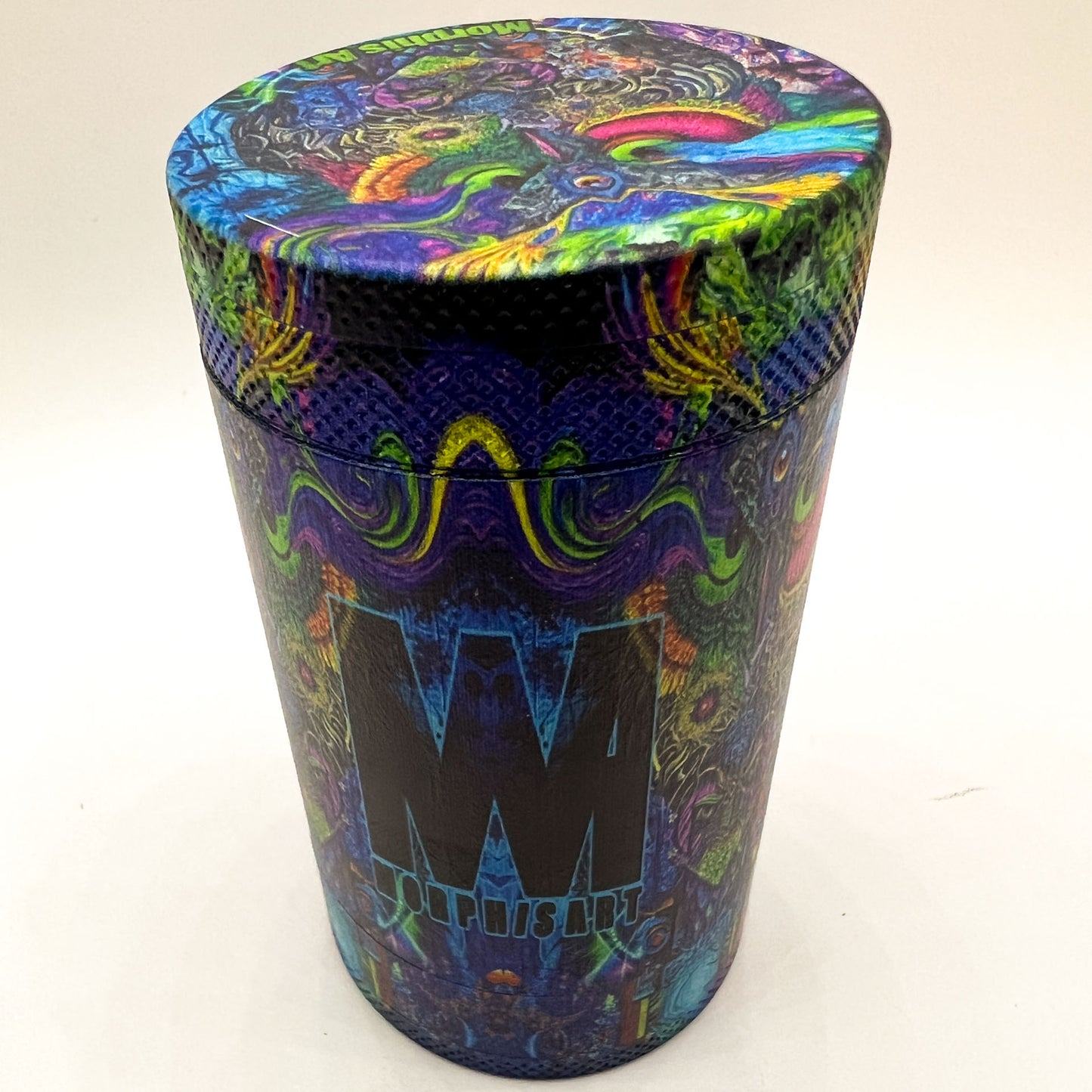 Morphis Art 5-Piece Metal Grinder + Stash Chamber
