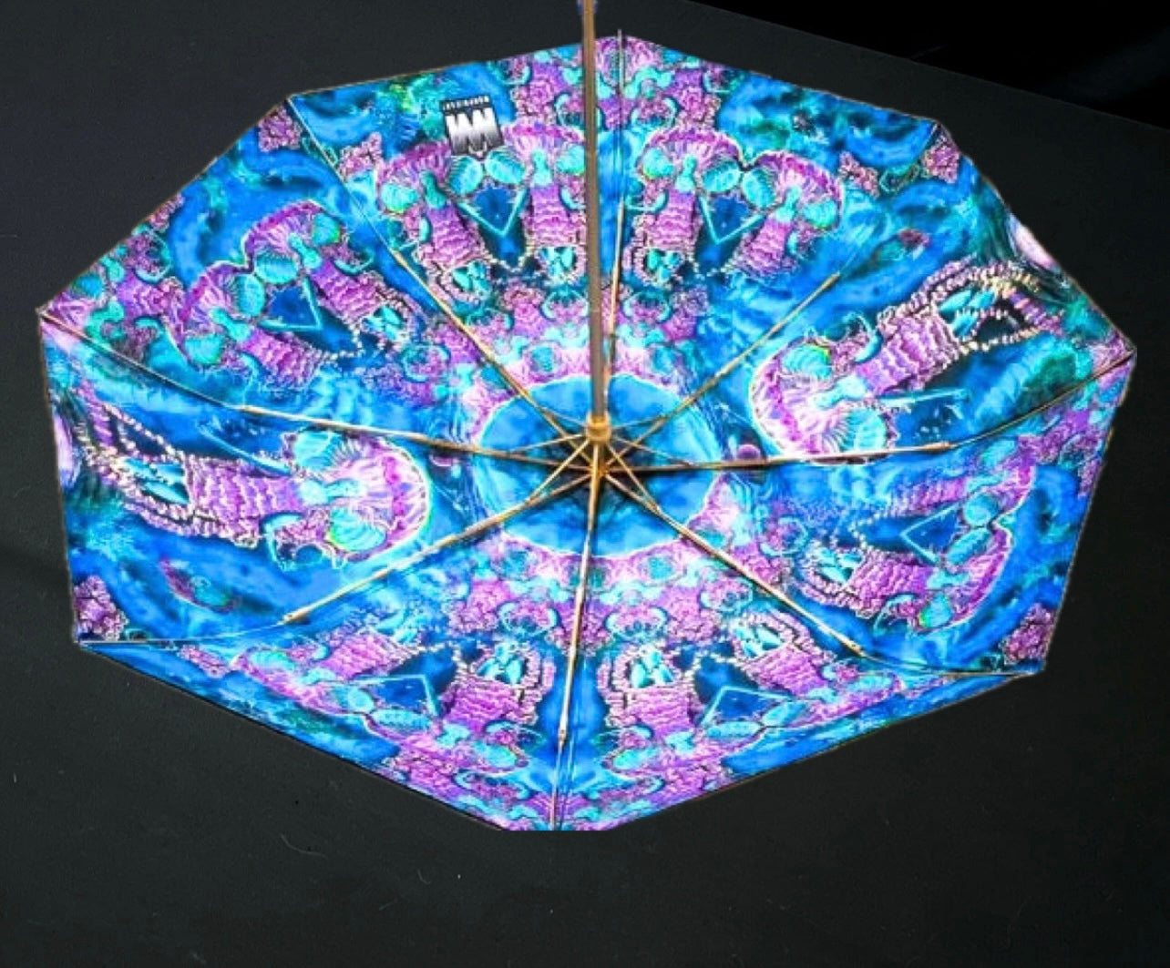 Jelly Shroom Goddess - Compactable Umbrella