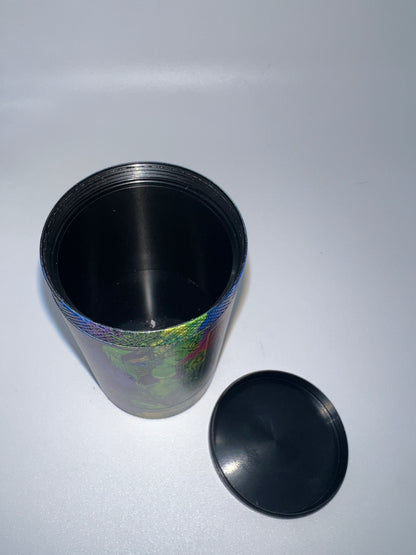 Morphis Art 5-Piece Metal Grinder + Stash Chamber