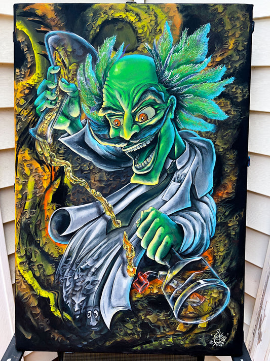 The Mad Dabbingtist - Original Painting