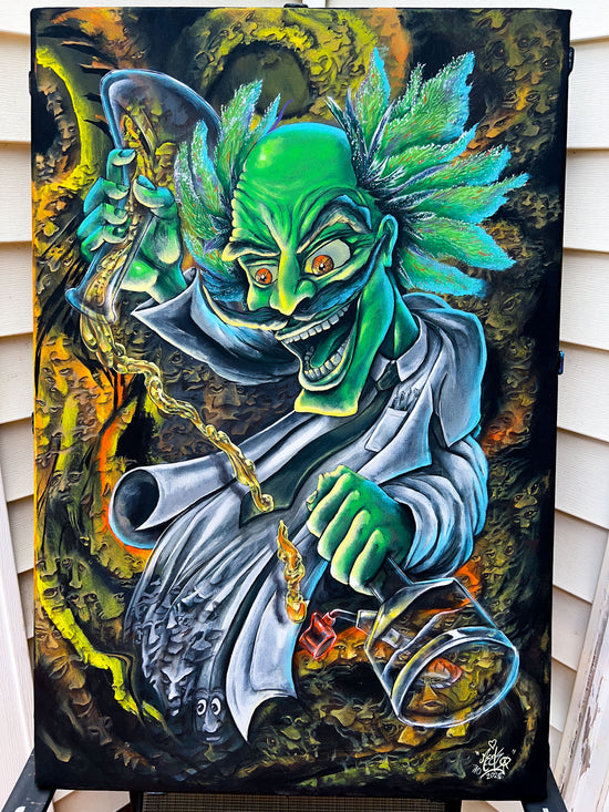 The Mad Dabbingtist - Original Painting