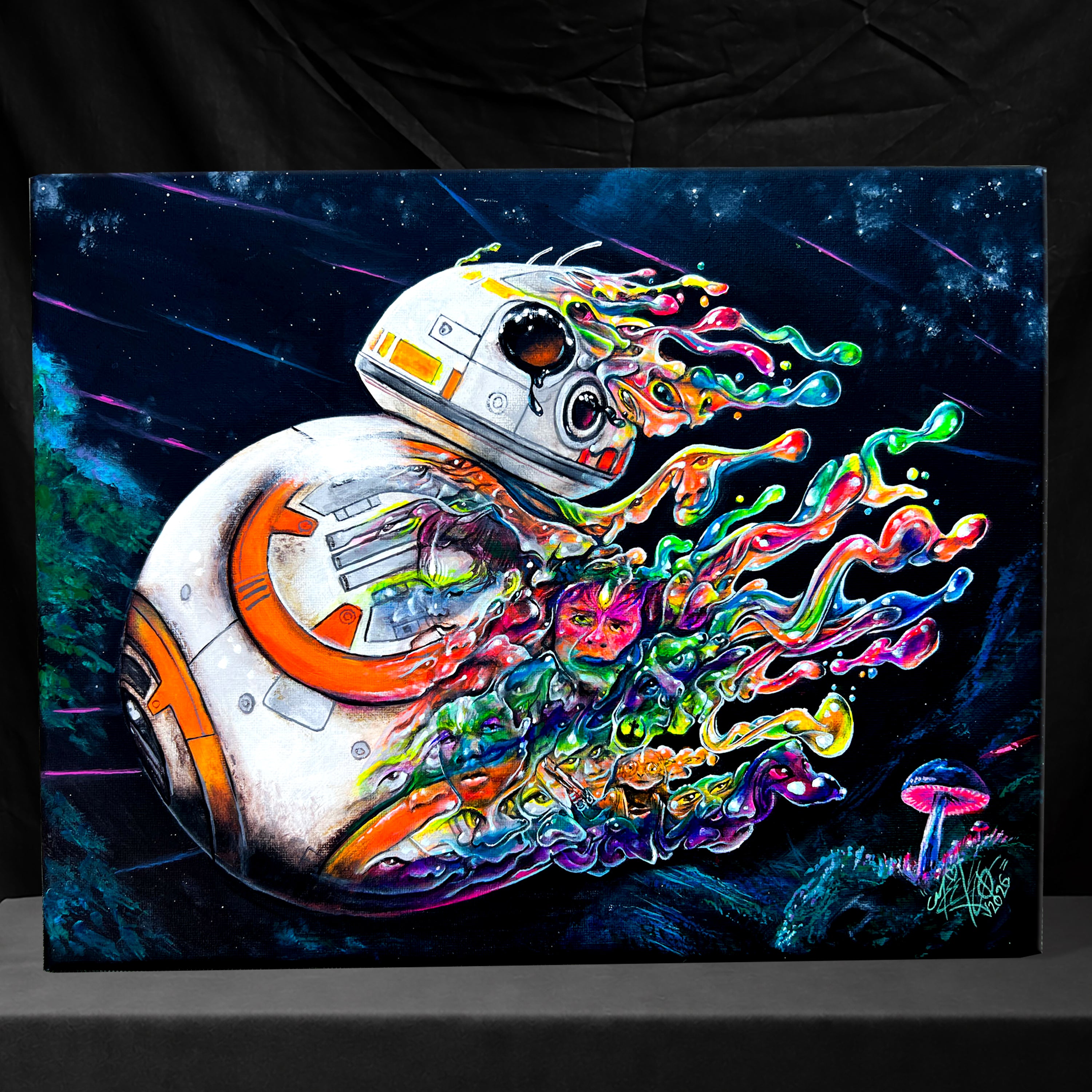 BB8 Doses - Original Painting – Morphis Art