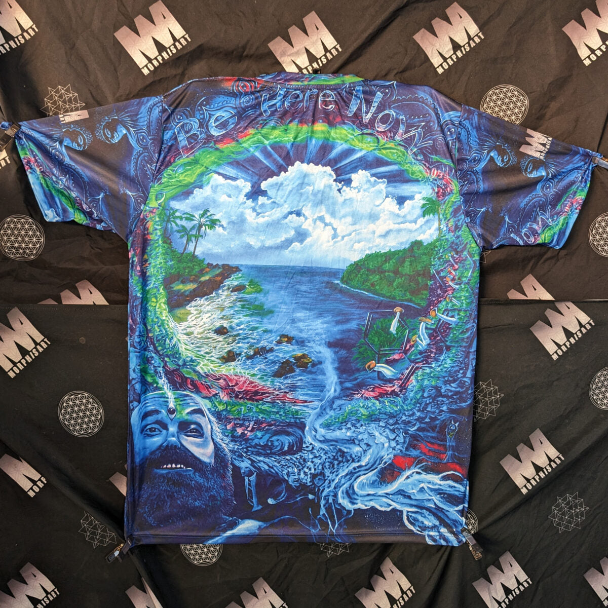 Ram Dass Tribute(Be Here Now) - Sublimated Shirt