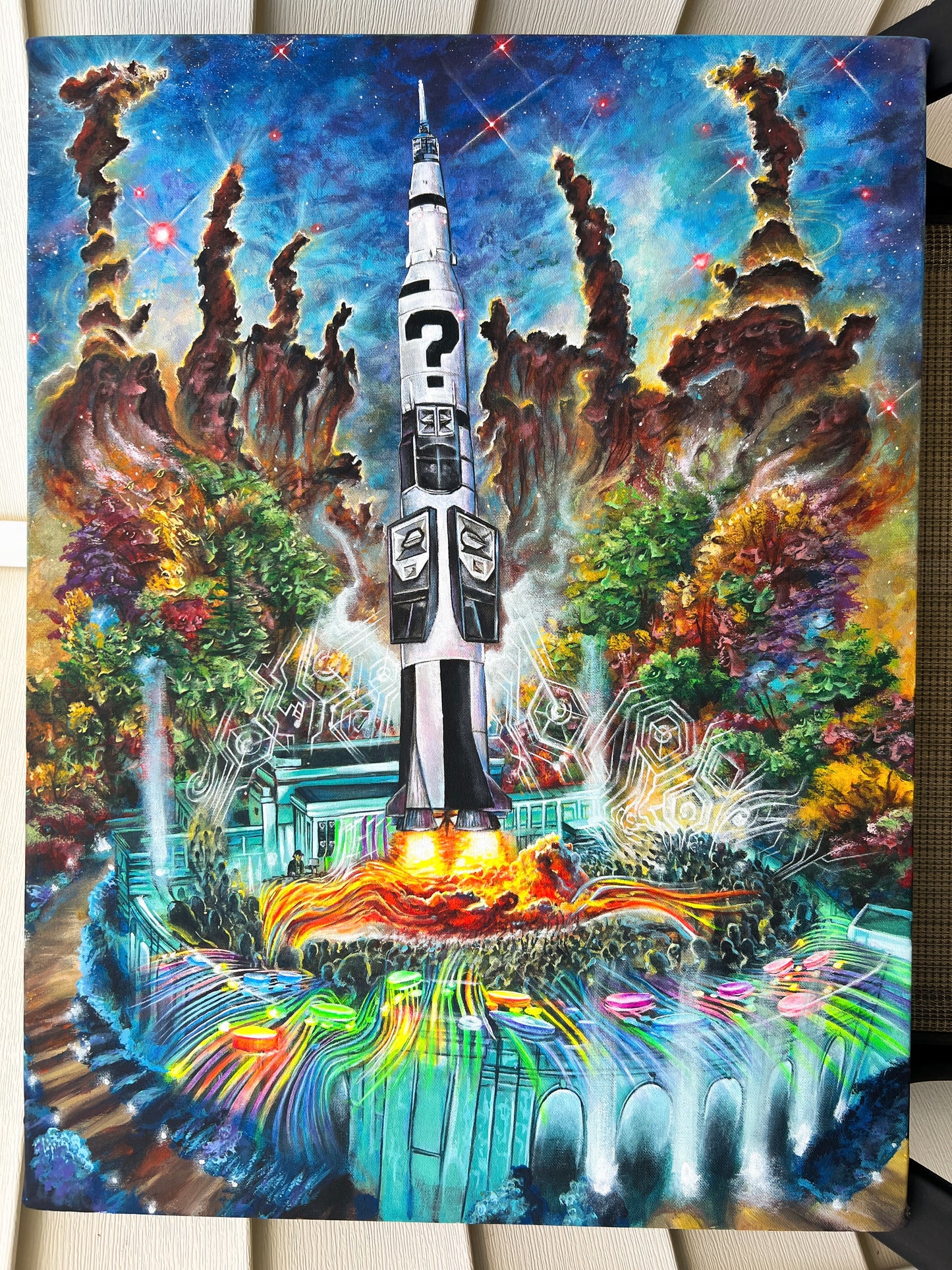 Orion Blast Off - Original Painting