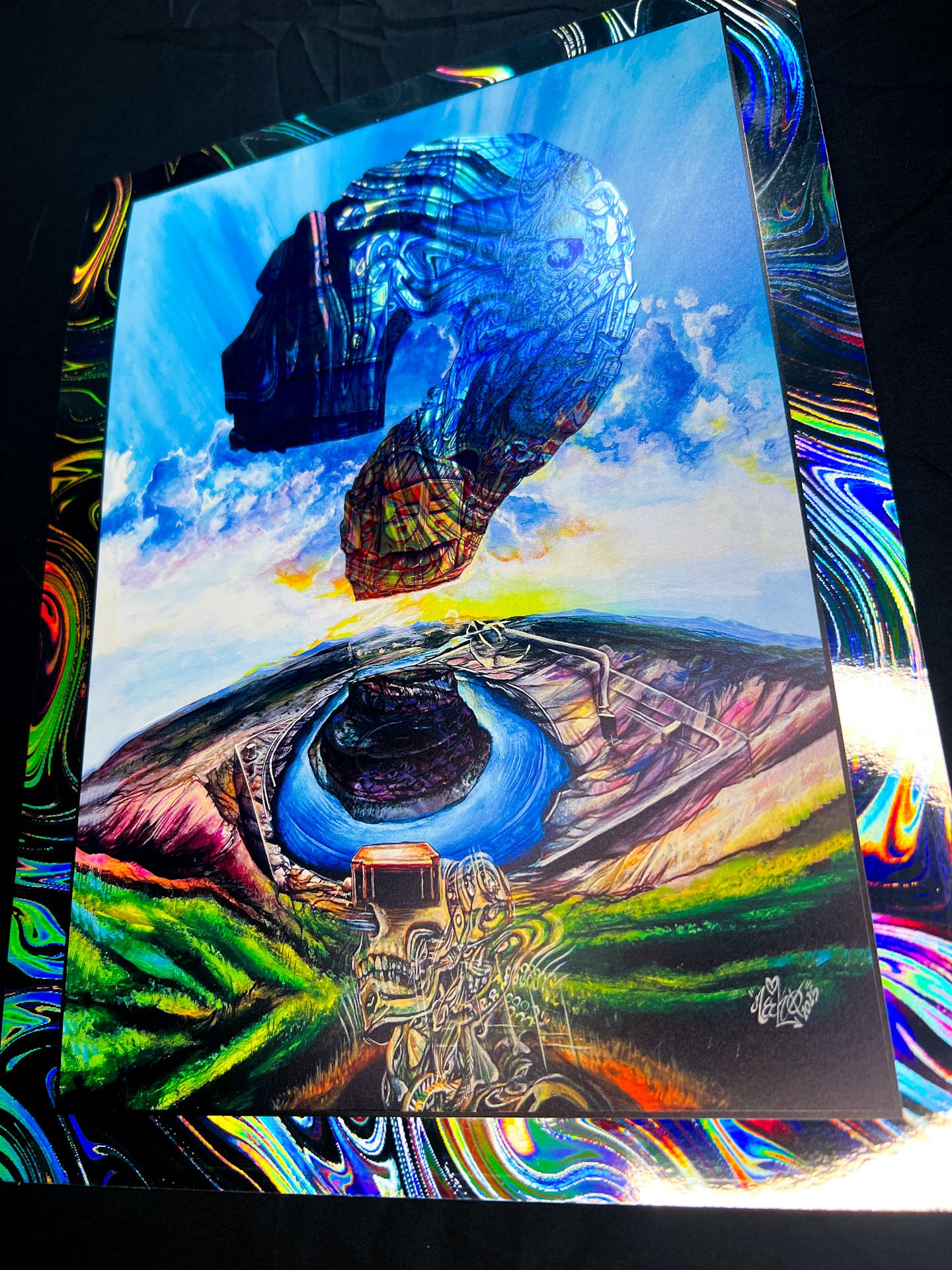 THE FINAL SUNSET Limited Edition Holographic Poster