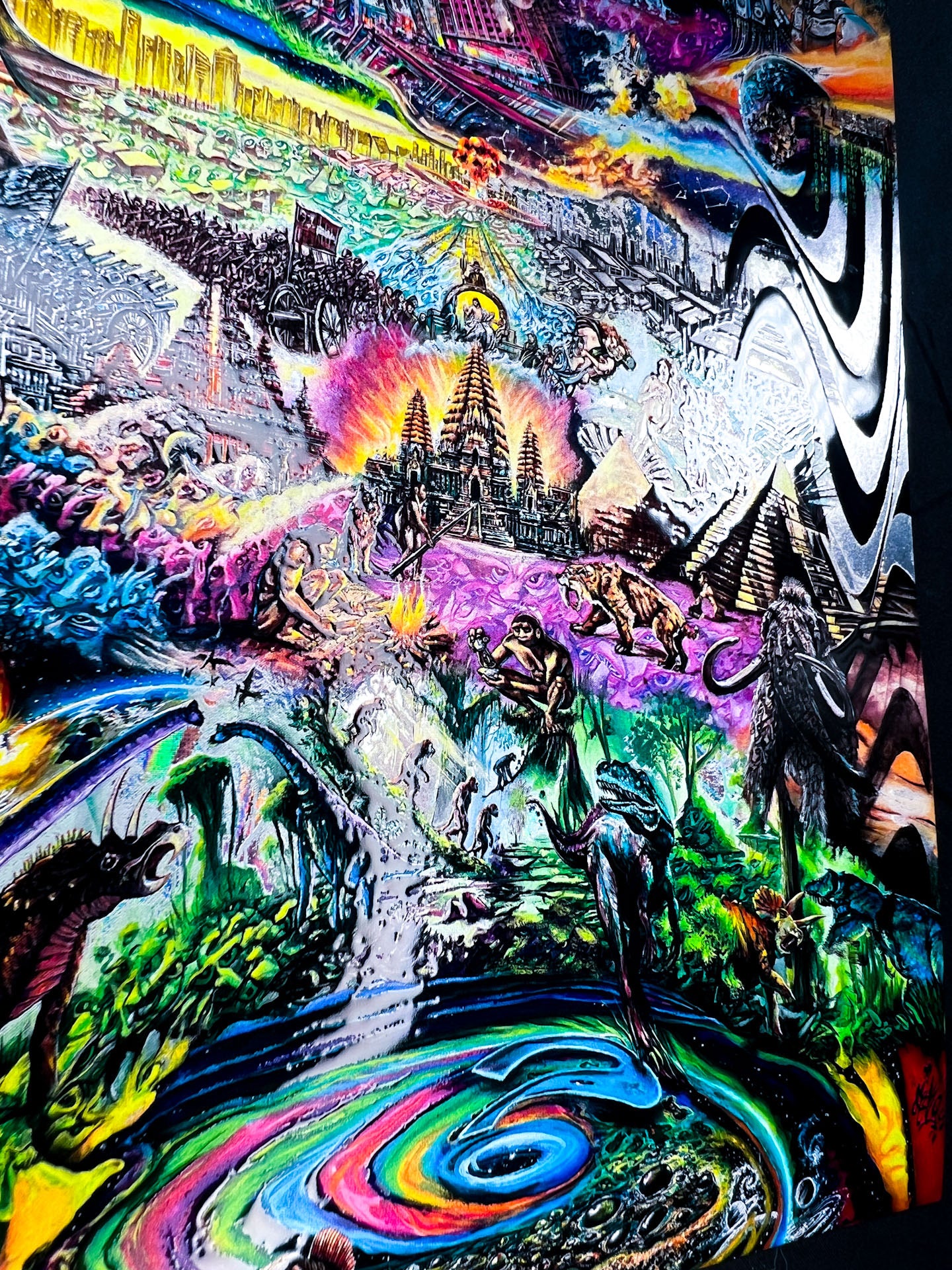 EVOL 
Limited Edition Textured Holographic Poster