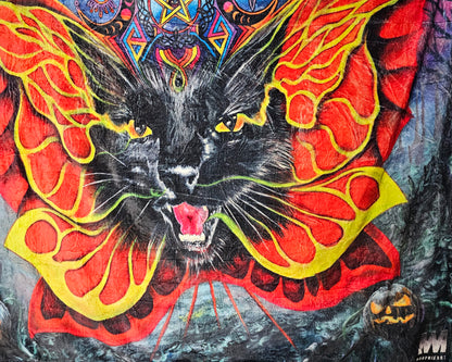 CatButterBat - Queen Blanket